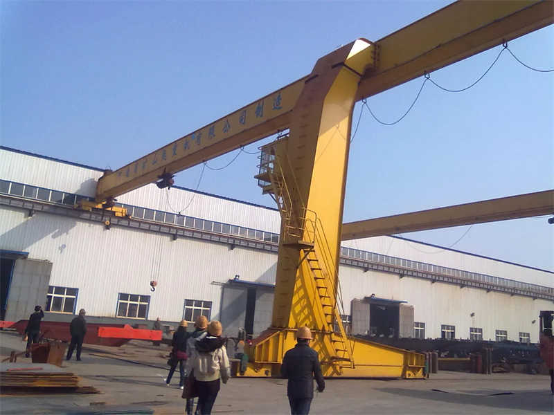 High Technique Cabin Control Single Girder L Type Electric Hoist Frame Crane