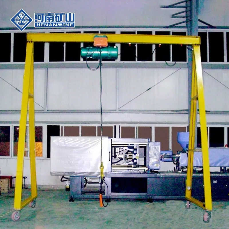 Hot Sale Small Mobile Portable Gantry Crane 1ton 2ton 5ton Price