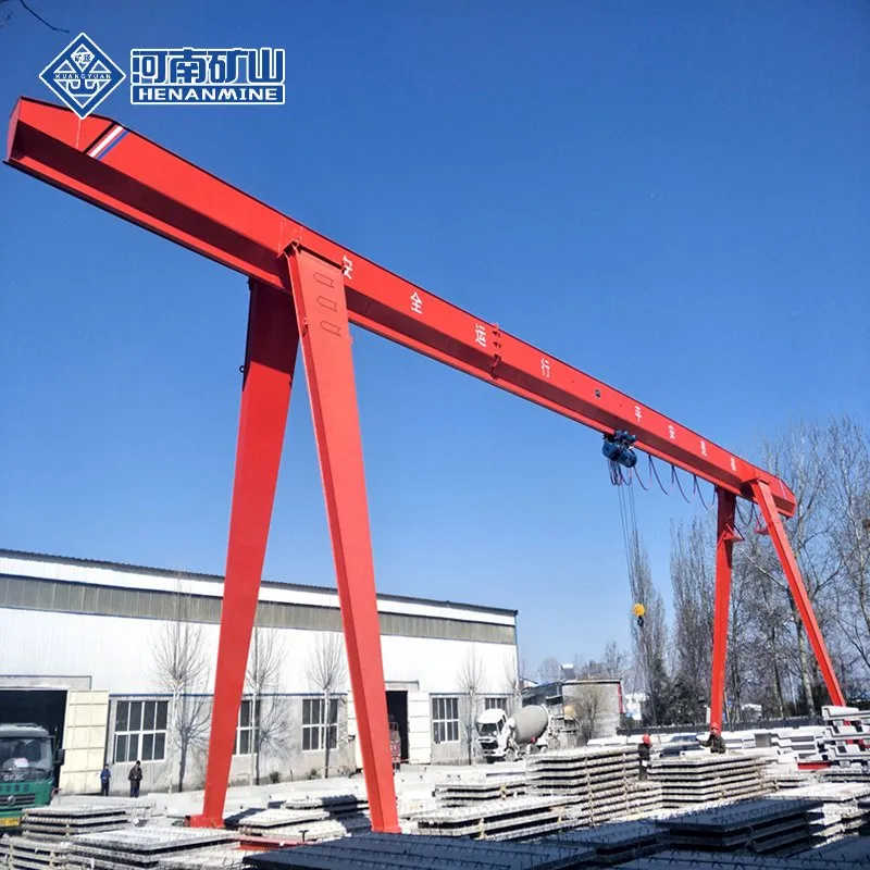 Hot Sale Mh Type 10ton 20ton Single Girder Frame Crane with CE Certificate