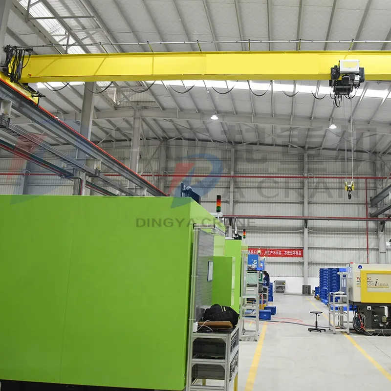 Manufacturer Metallurgical 40ton Workshop Roof Rail Mounted Bridge Crane