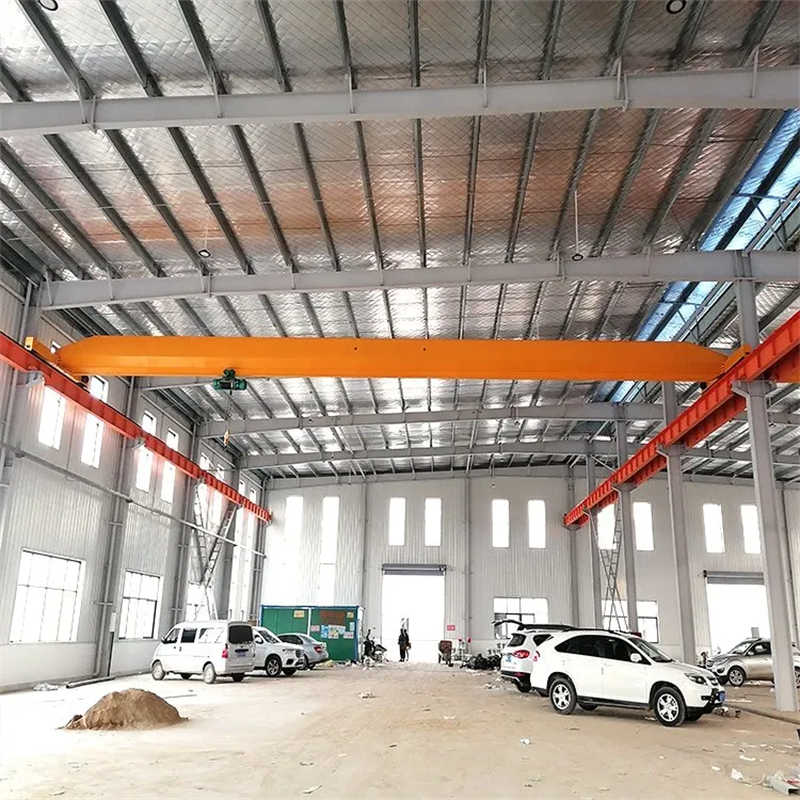 Manufacturer Metallurgical 40ton Workshop Roof Rail Mounted Bridge Crane