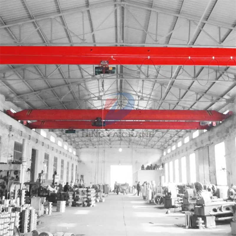 Assembly Workshop 30ton Puente Grua Top Running Single Girder Bridge Crane