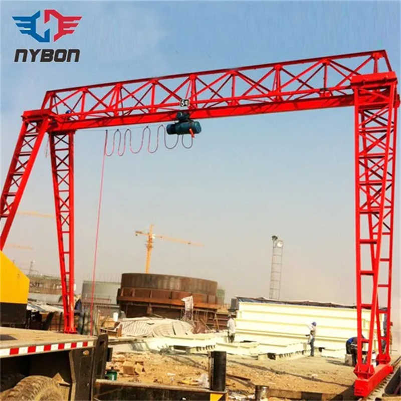 10 Ton Electric Hoist Gantry Crane Trussed Type