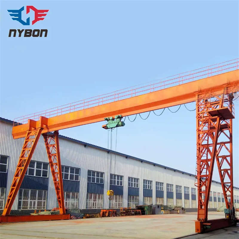 Rail Mounted Single Girder Gantry Crane 15 Ton