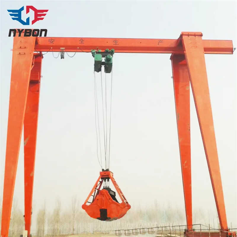 Rail Mounted Single Girder Gantry Crane 15 Ton