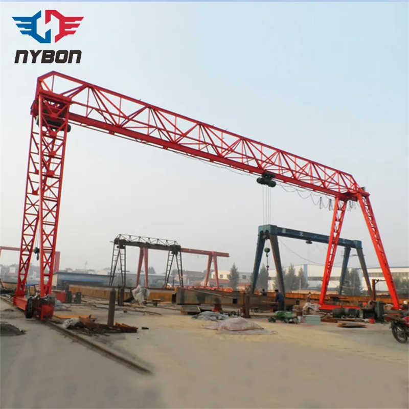 Truss Type a Frame Single Girder Gantry Crane 10 Ton