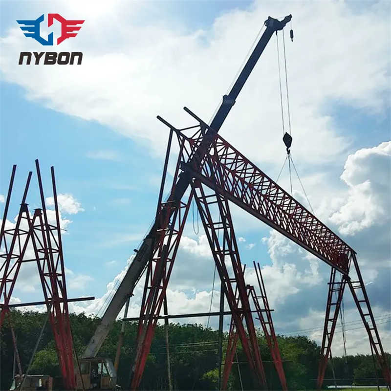 Truss Type a Frame Single Girder Gantry Crane 10 Ton