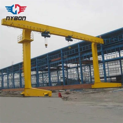 Box Type L Shape Single Beam Electric Hoist Gantry Crane