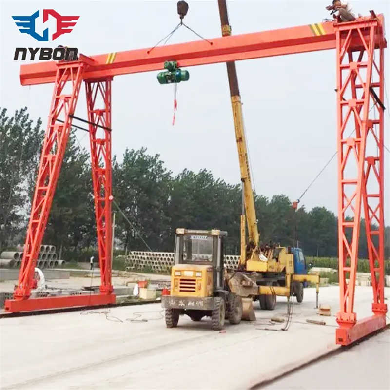 Construction Site Marble Stone Granite Lifting Hoist Gantry Crane