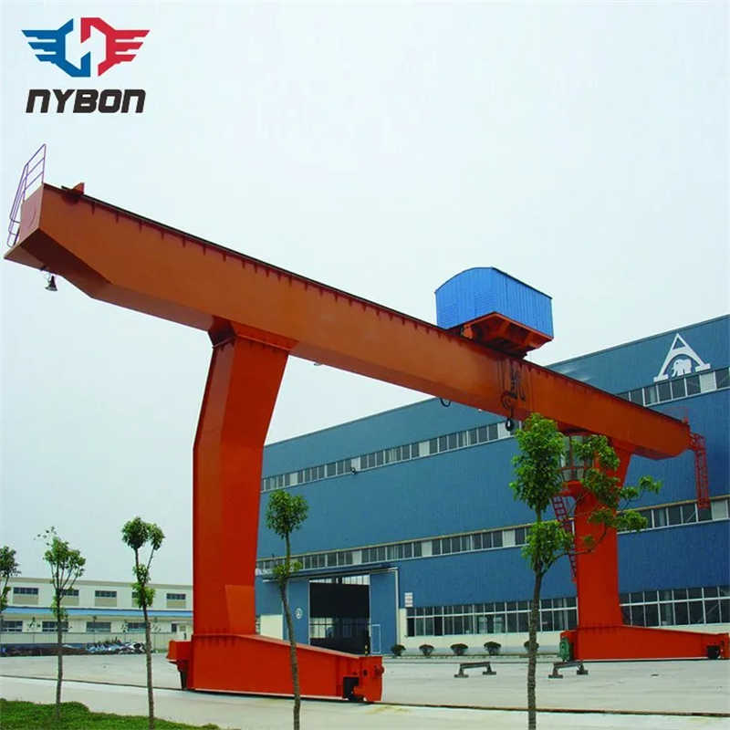 5-32 Ton L Shape Type Single Beam Gantry Crane with Winch Trolley