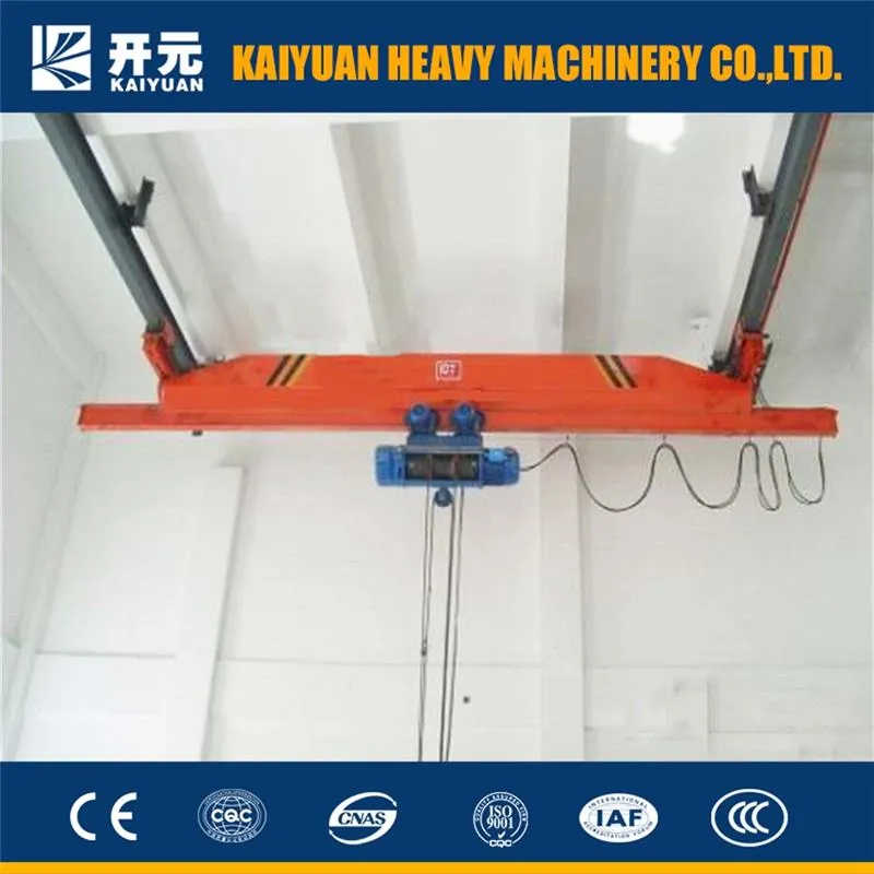 Kaiyuan Brand Single Girder Suspending Overhead Crane for Users