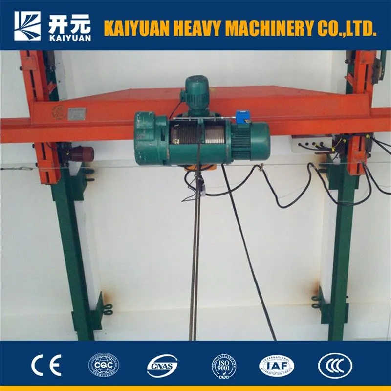 Kaiyuan Brand Single Girder Suspending Overhead Crane for Users