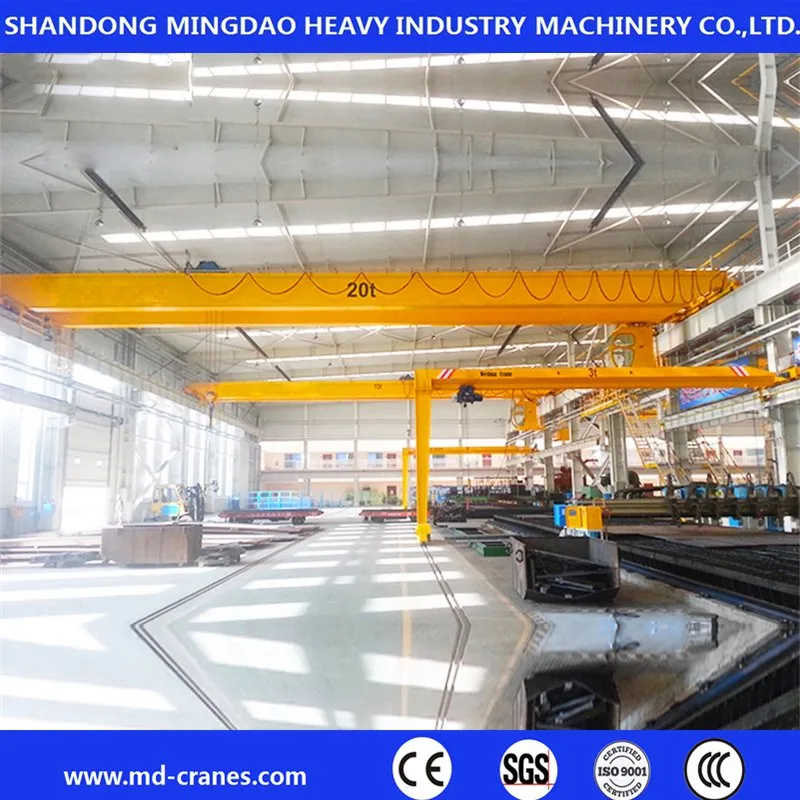 Popular Sold Workshop Cross Traveling Overhead Crane for Sale