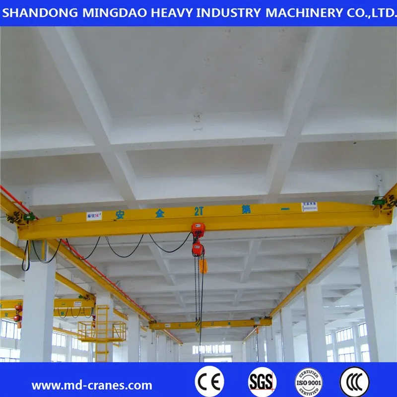 Popular Sold Workshop Cross Traveling Overhead Crane for Sale