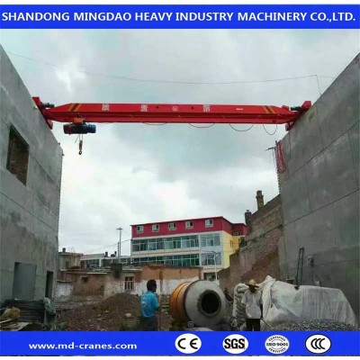 Hot Sale 10 Ton Workshop Eot Traveling Overhead Bridge Crane