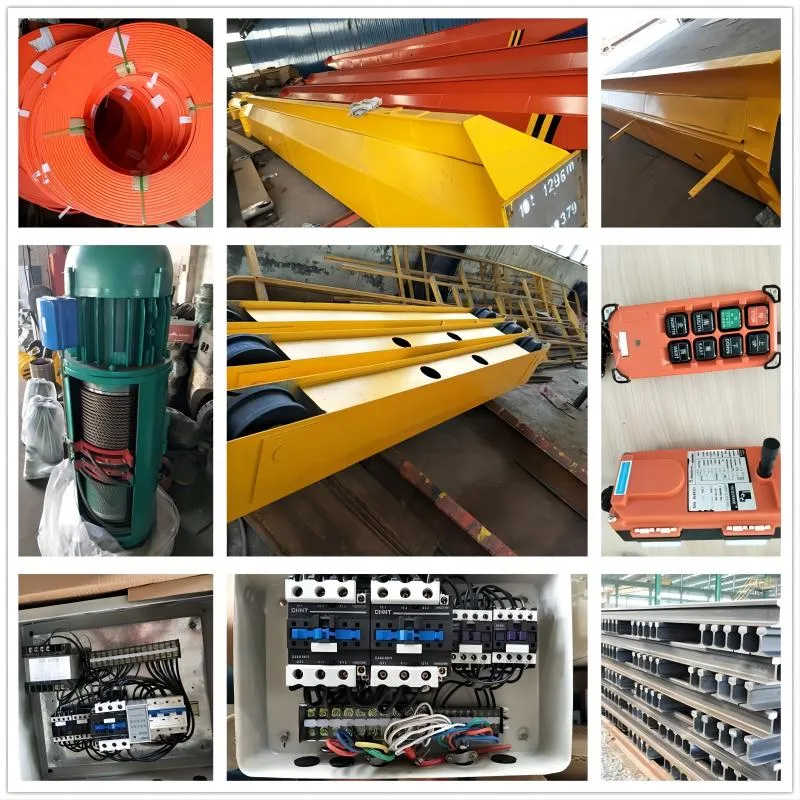 Eot Overhead Crane Bridge Crane with Electric Hoist for Lifting Equipment