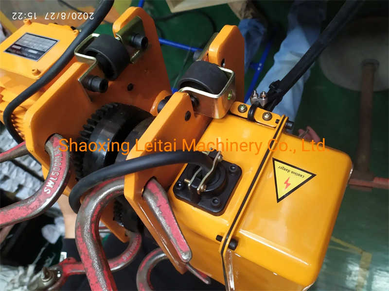 25ton Single Hoisting Lifting Speed Chain Hoist with Trolley