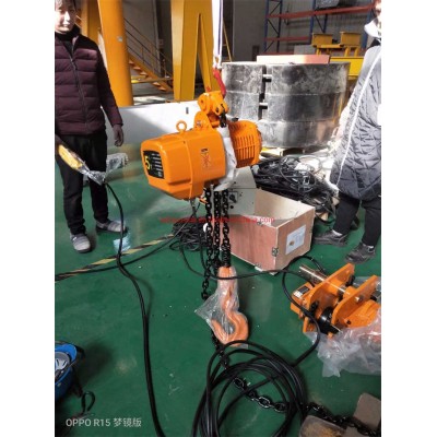 5t Fixed Type Electric Chain Hoist for Cargo Lifting