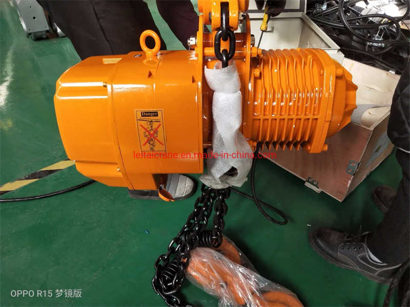 5t Fixed Type Electric Chain Hoist for Cargo Lifting