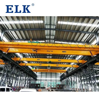 0.3t-35tons Double Girder Overehad Crane Bridge Crane (LH)