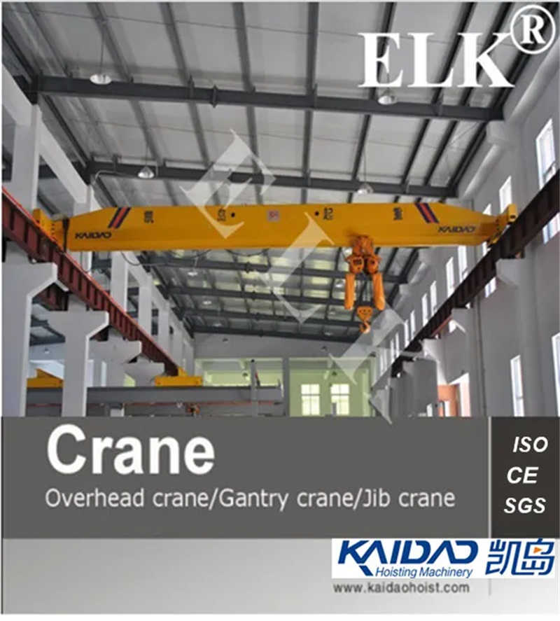 Elk 10ton Single Girder Bridge Crane / Bridge Crane /Overhead Crane/Crane