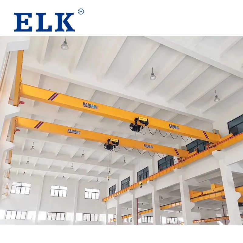 5 Ton Indoor Shop Single Girder Travelling Overhead Crane