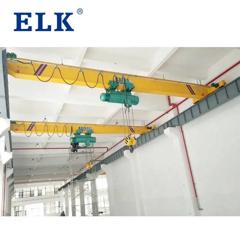 5 Ton Indoor Shop Single Girder Travelling Overhead Crane