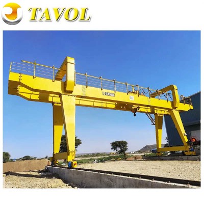 Mexican Steel Mills Designated Tavol European Style Large Ton Gantry Crane