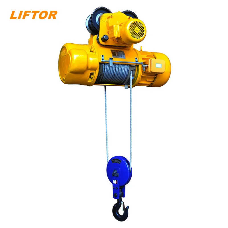 High Quality Electric Hoist Lifting Equipment Wire Rope Equipment 3t*6m