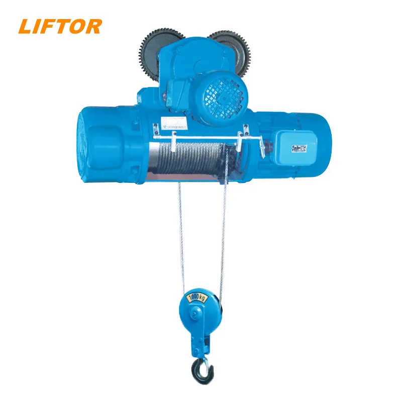 CD1 Electric Chain Hoist Electric Rope Hoist Electric Steel Cable Hoist 5t*9m