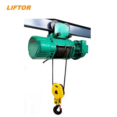 Dpc CD1 3t 18 Meter Lifting Equipment Electric Chain Wire Rope Hoist 380V