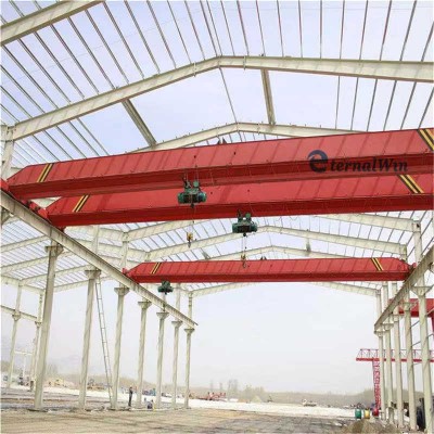 5ton 10ton Bridge Crane Rail Mounted Electric Single Girder Overhead Crane Price