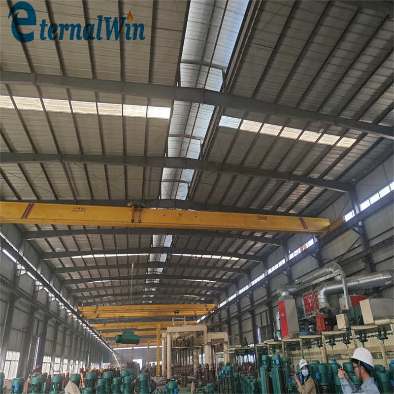 5ton 10ton Bridge Crane Rail Mounted Electric Single Girder Overhead Crane Price