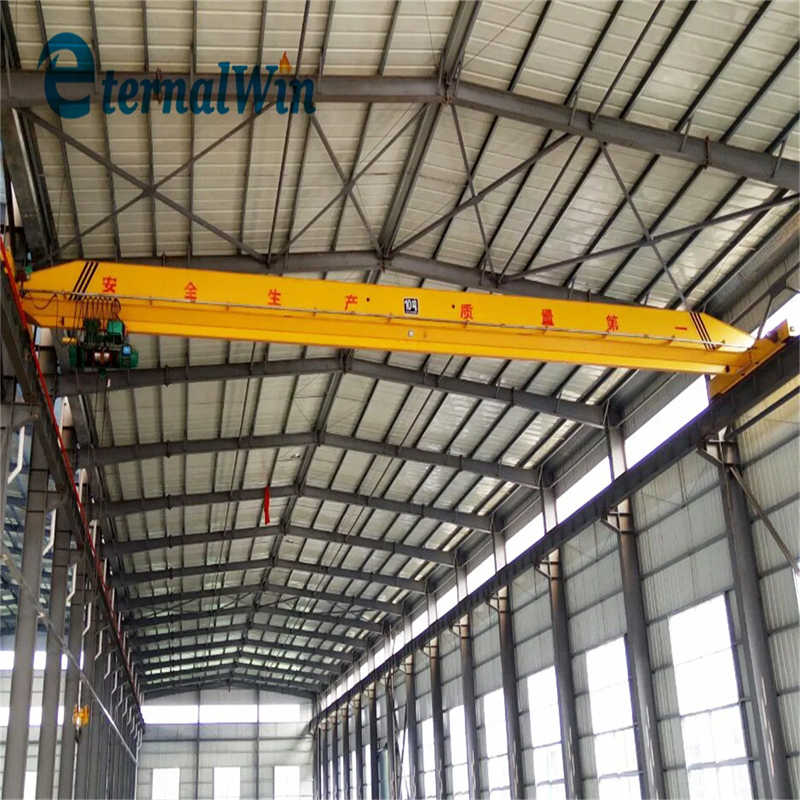 High Quatlity Gearbox Electric Hoist 25 30 Ton Single Girder Overhead Crane