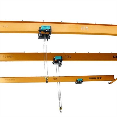 Intelligent Chs10t-S10.5m-H9m Basic Configuration Electric Small Bridge Crane