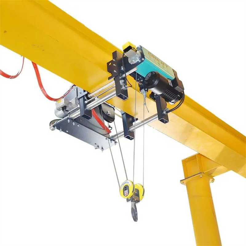 Intelligent Chs10t-S10.5m-H9m Basic Configuration Electric Small Bridge Crane