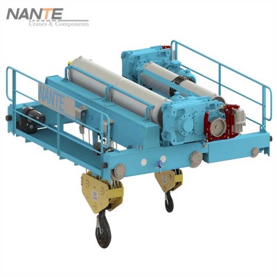 Electric Open Winch for 10t Overhead Crane