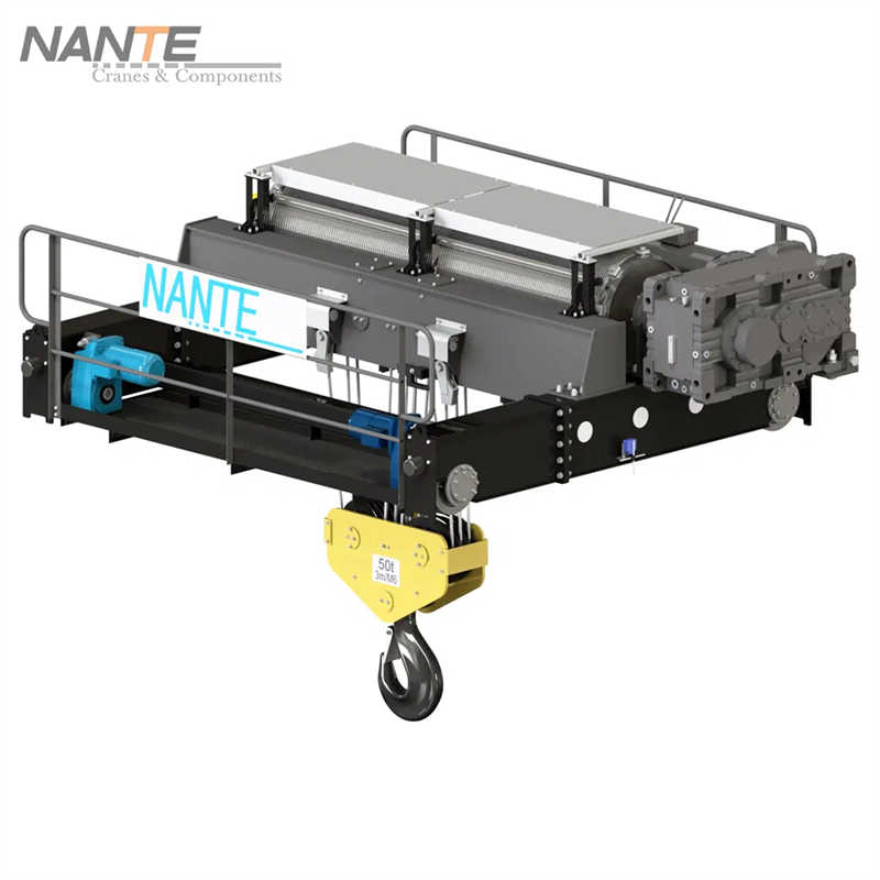 Electric Open Winch for 10t Overhead Crane