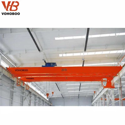 Double Girder Overhead Crane 25 Ton Price with CE ISO Certification