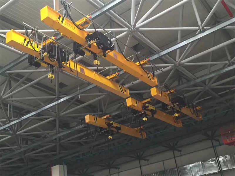 Single Girder Light Duty Overhead Traveling Crane 5 Ton