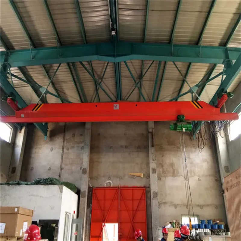 Single Girder Light Duty Overhead Traveling Crane 5 Ton