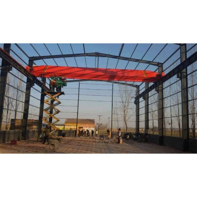 Euro-Style Single Beam Eot Bridge Girder Overhead Crane Price 5 Ton for Sale