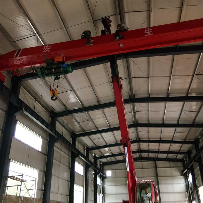 China High Quality 10 Ton HD Type European Single Girder Overhead Crane