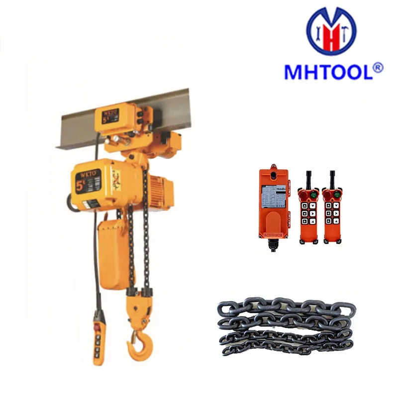 Mhtool 5t Electric Chain Hoist with Overload Clutch for Engineer Machinery