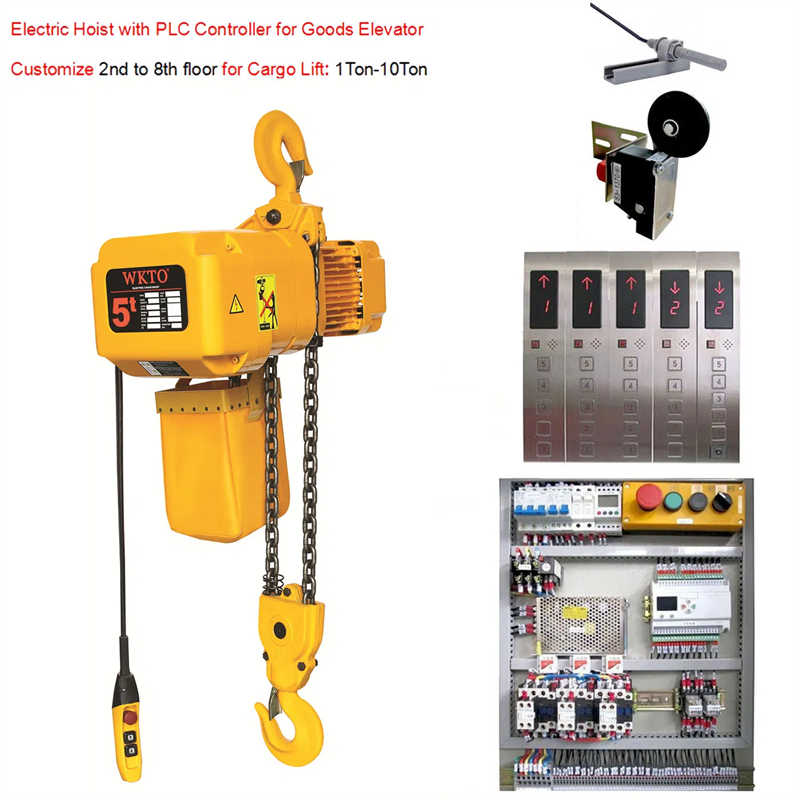 Mhtool 5t Electric Chain Hoist with Overload Clutch for Engineer Machinery