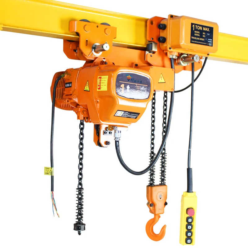 Electric Portable Building Material Spare Wheel Chain Hoist Lever Block Hoist