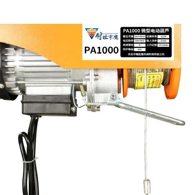 PA Mini Electric Hoist Small Wire Rope Crane Suppliers