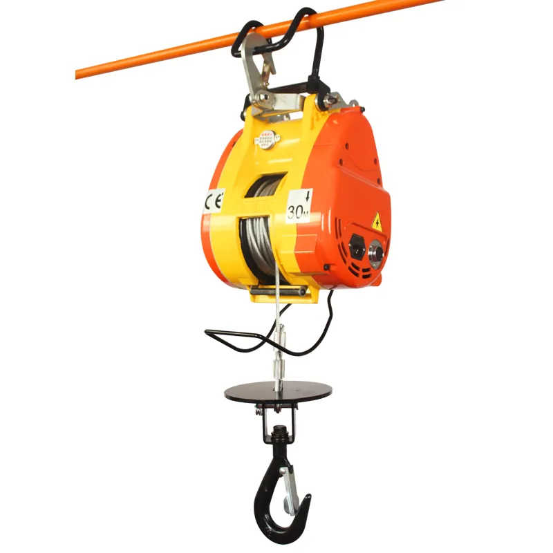 Hanging Traction Electric Hoist Wireless Remote Control Crane for Construction