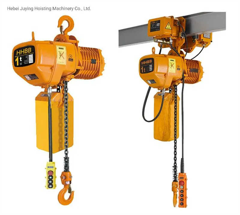 China Factory Price Hhbb Model Electric Chain Hoist Crane