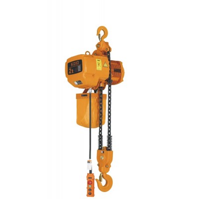 380/440V 1ton, 2ton 3ton 5ton Electric Chain Hoist with Trolley